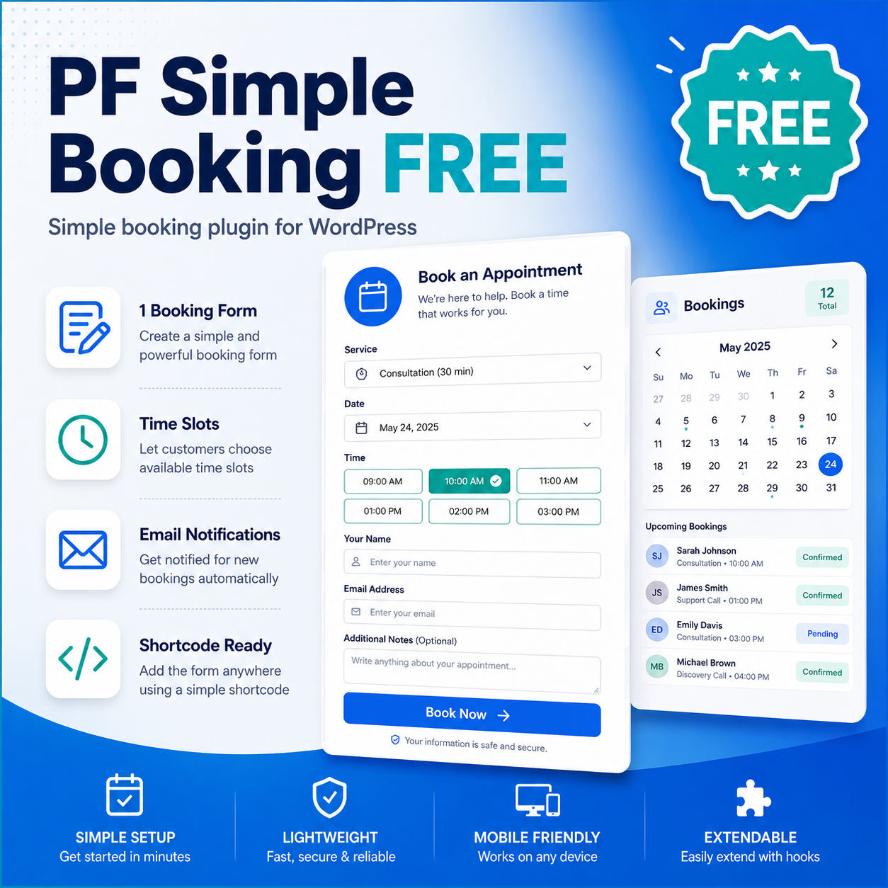 PF Simple Booking